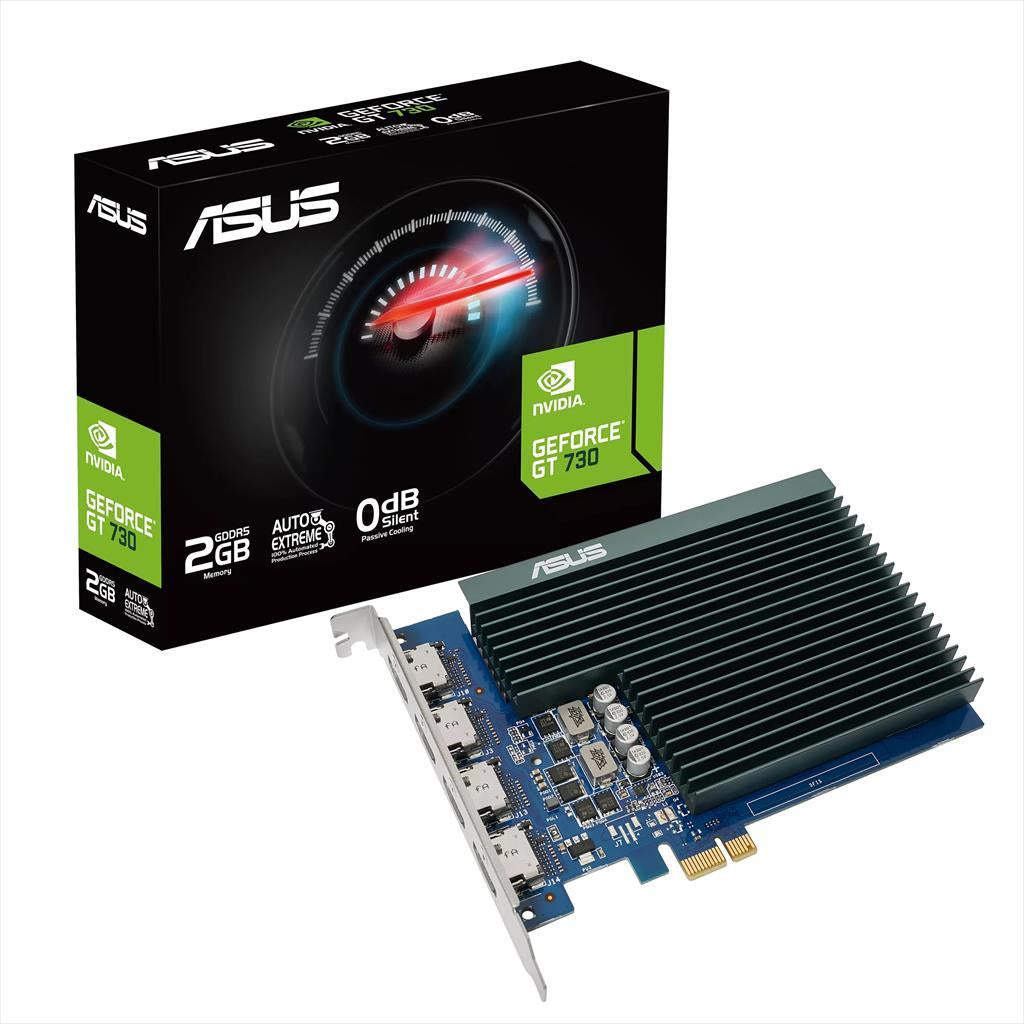 VGA ASUS GT730 2GB GDDR5, 4x HDMI, GT730-4H-SL-2GD5 Silent