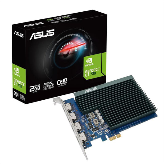 VGA ASUS GT730 2GB GDDR5, 4x HDMI, GT730-4H-SL-2GD5 Silent