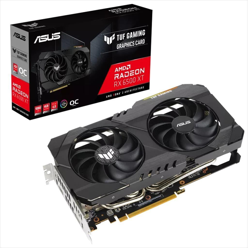 VGA ASUS TUF Gaming Radeon RX 6500 XT OC EDITION 4GB GDDR6, HDMI, DP, 90YV0HA0-M0NA00