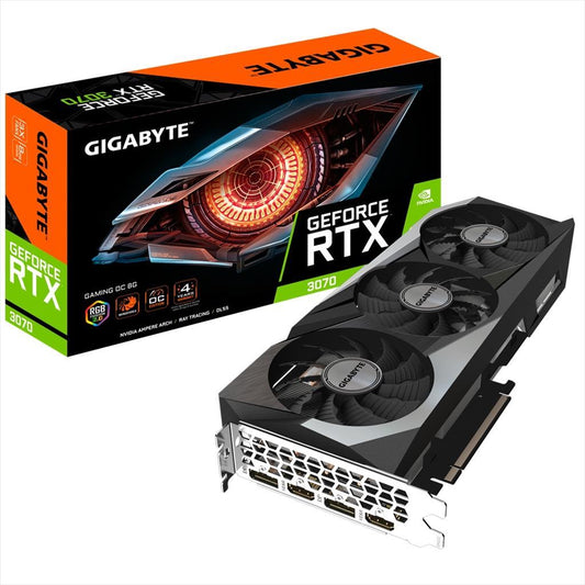 VGA GIGABYTE RTX 3070 GAMING OC WINDFORCE 3X 8GB GDDR6X, 2xHDMI, 2xDP, GV-N3070GAMING OC-8GD rev.2.0