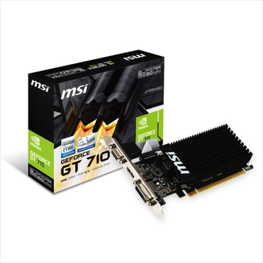 VGA MSI GT710 2GB DDR3, DL-DVI-D, HDMI, LP passive V809-2000R